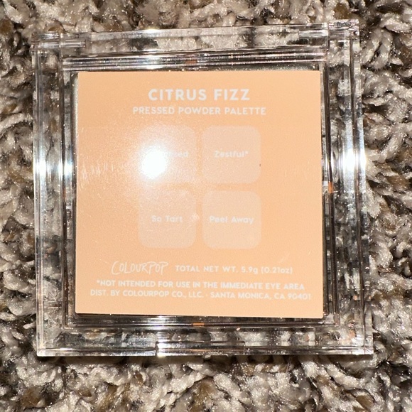 3 FOR $15❗️Mini Colourpop Quad: “Citrus Fizz” - Picture 3 of 5
